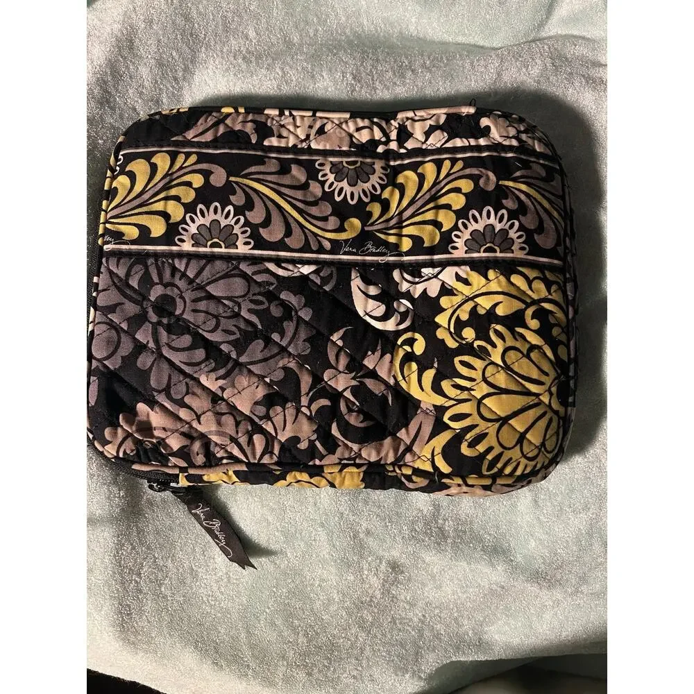 Vera Bradley Retired Baroque Quilted iPad Tablet Cover Case Traveling Case Bag